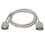Aisens Cable Serie RS232 DB9 Macho a DB9 Hembra Beige 1,8m